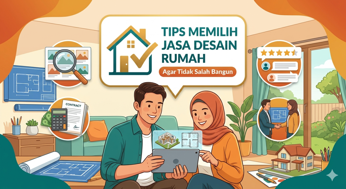 Tips Memilih Jasa Desain Rumah yang Tepat Agar Tidak Salah Bangun