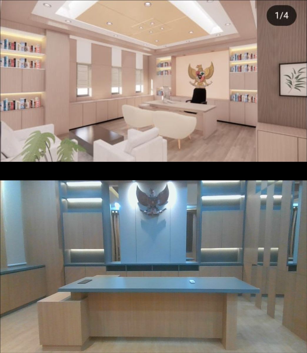 Interior Ruang Kepala Mendikbud - Rawamangun 